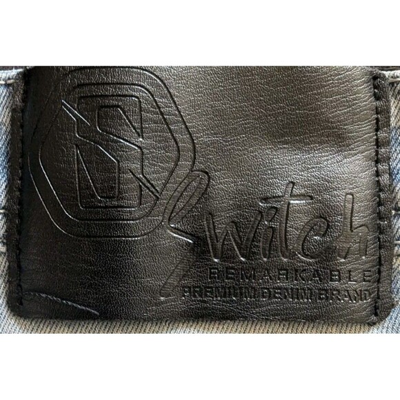 MEN'S SWITCH REMARKABLE JEANS SLIM TAPER FIT SIZE 36x32 - Picture 7 of 9